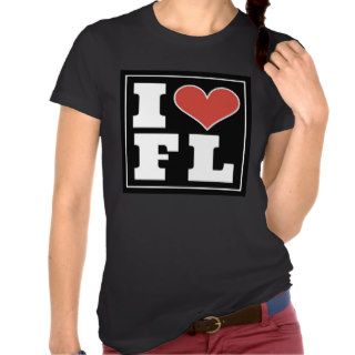 Florida (Black/White) Tee Shirts