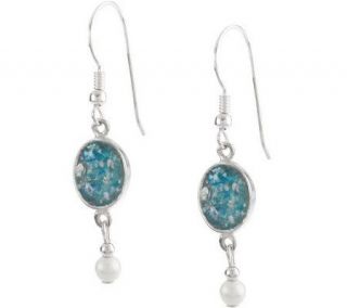 Or Paz Sterling Choice of Roman Glass Necklace or Earrings —