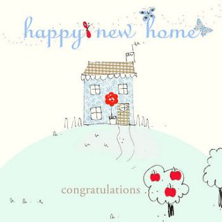 handmade new home card by laura sherratt designs
