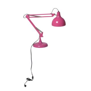 Pink Euro Style Lalla Desk Lamp
