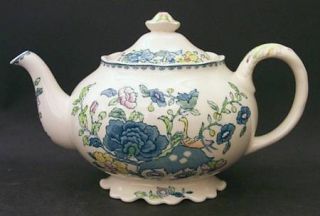 Masons Regency/Plantation Colonial  Small Teapot & Lid, Fine China Dinnerware  