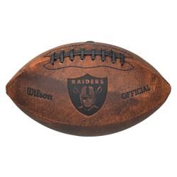 Oakland Raiders 9 inch Composite Leather Football Wilson Football