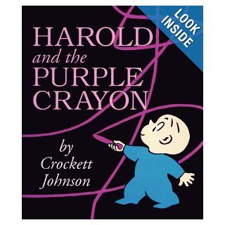 Harold and the Purple Crayon Board Book Crockett Johnson 9780062086525  Children's Books