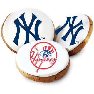 Mrs. Fields New York Yankees Logo Butter Cookies (pack Of 12)