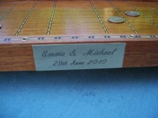 wooden shipboard game by the original game company