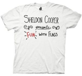 Big Bang Theory Sheldon Cooper Fun with Flags T shirt Clothing
