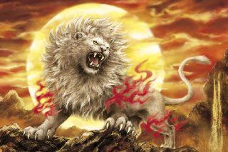 1000 piece white lion roar 11 404 gurus Puzzle Aim (japan import) Toys & Games
