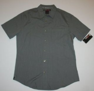 HAWK   Tony Hawk Young Men's Short Sleeve Dress Shirt   Gray (Small, Gray) at  Men�s Clothing store