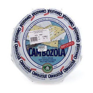German Cheese Cambozola Triple Cream 1 lb.  Artisan Cambozola Cheeses  Grocery & Gourmet Food