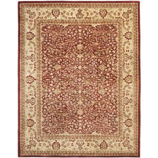Handmade Persian Legend Rust/ Beige Wool Rug (83 X 11)