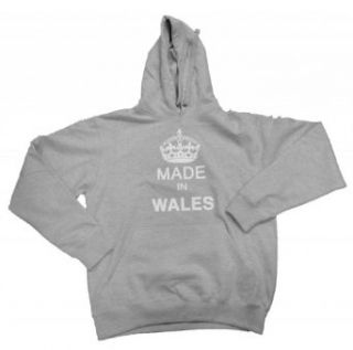 21 Century Clothing Unisex Adult Made in Wales Hoody Small (38 40 inches) Grey at  Mens Clothing store