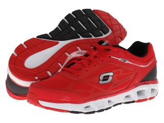 SKECHERS Chill Mens Lace up casual Shoes (Red)
