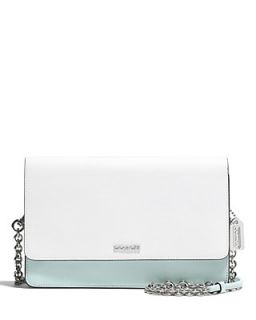COACH Madison Crosstown Bag in Colorblock Mixed Leather's