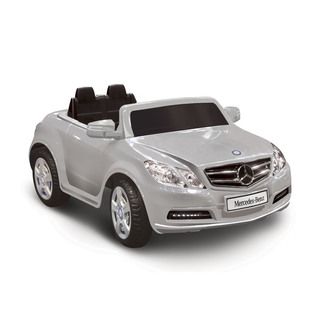 Mercedes Benz E550 Silver 1 seater Riding Toy