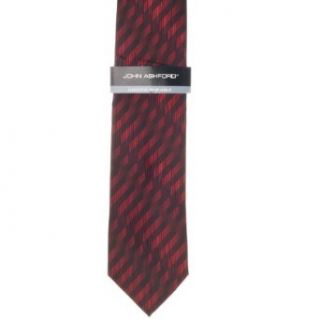 John Ashford Mens Patterned Polyester Neck Tie at  Mens Clothing store Neckties