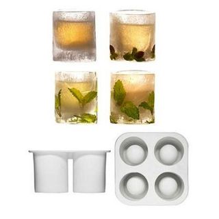 ice shot glass mould by distinctly living