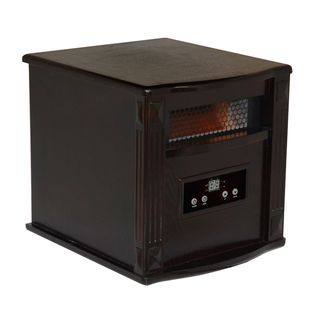 American Comfort Espresso Brown Portable Infrared Heater W/ Remote