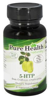 Pure Health   5 HTP (5 hydroxytryptophan)   30 Vegetarian Capsules