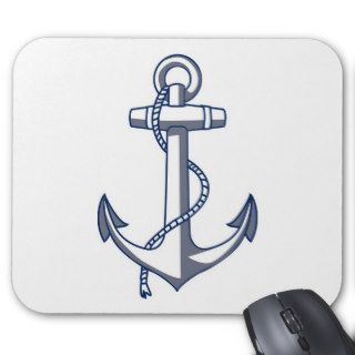 Nautical Anchor Mouse Pad