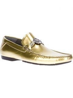 Versace Metallic Car Shoe