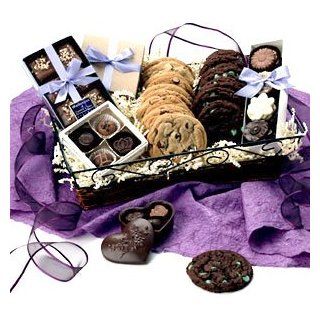 Gourmet Cookies and Chocolates Valentine's Day Gift Assortment  Gourmet Baked Goods Gifts  Grocery & Gourmet Food