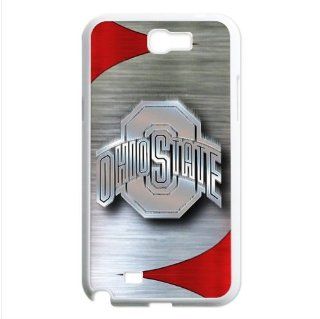 NCAA Ohio State Buckeyes Logo Samsung Galaxy Note 2 N7100 Waterproof Designer Hard Case Cover Protector Cell Phones & Accessories