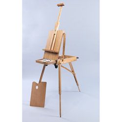 Martin Full Size Rolling Rivera French Sketch Box Artist Easel