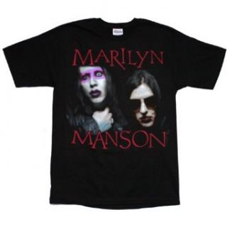 Marilyn Manson   Manson & Twiggy T Shirt Clothing