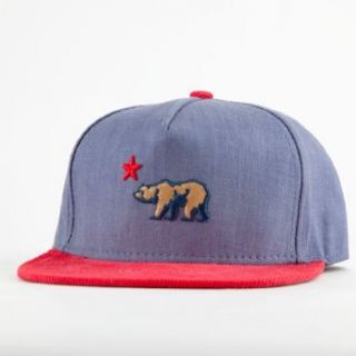 OFFICIAL Cali Bear Mens Snapback Hat at  Mens Clothing store Baseball Caps