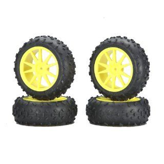 Foil pre glued high traction tire (yellow / Mini Inferno) IHTH06Y (japan import) Toys & Games