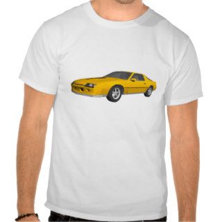 80's Camaro Sports Car 3D Model Shirt