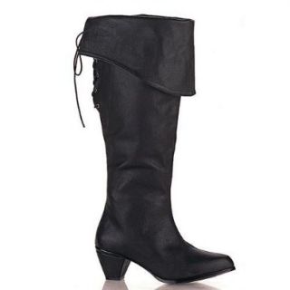 Women's Maiden 2025, 2 1/2" Stack Heel Ladies' Pirate Boot Shoes