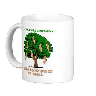 Bacon Tree Funny Mug Humor