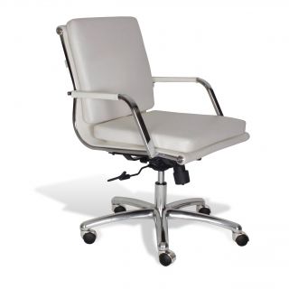 Jesper Office White Commercial Grade Modern Office Chair