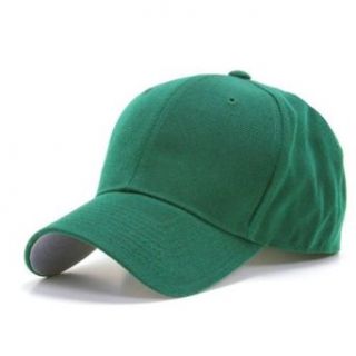 12 Baseball Caps Wholesale  Kelly Green at  Mens Clothing store