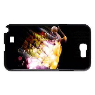 NBA Sports Team Los Angeles Lakers superstar Kobe Bryant Theme Phone Case Samsung Galaxy Note 2 II N7100 Hard Plastic Shell Case Cover VC 2013 00413 Cell Phones & Accessories