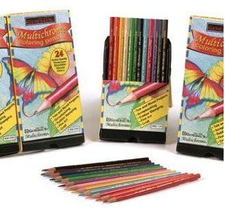 General Pencil Multichrome Artistic Coloring Pencils   24 Pack Toys & Games