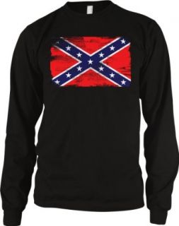Confederate Flag Mens Thermal Shirt, Southern States, Confederate States Rebel Flag Men's Thermal Clothing