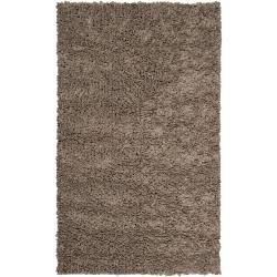 Hand woven Noble Grey Wool Rug (2 X 3)