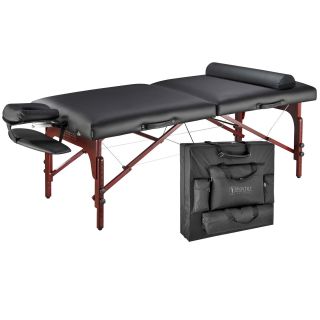 Master Massage Luxurious Montclair Pro 31 inch Memory Foam Massage Table Package