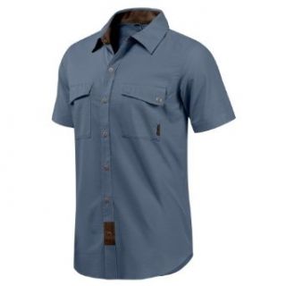 GoLite Men's Paparoa Short Sleeve Travel Shirt, Shale Blue, Small  Button Down Shirts  Sports & Outdoors
