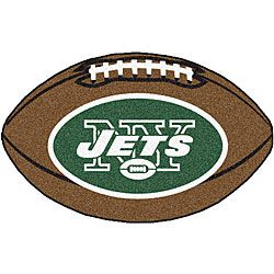 New York Jets Football Mat (22 In. X 35 In.)