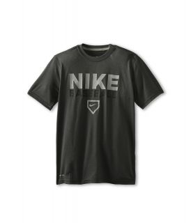 Nike Kids Baseball Legend TD Tee Boys Short Sleeve Pullover (Navy)