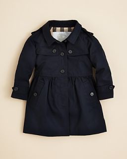Burberry Infant Girls' Melody Girly Trench Coat   Sizes 6 18 Months's
