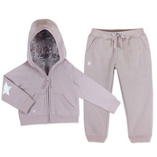 girl liberty tracksuit top and joggers by chateau de sable