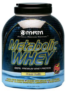 MRM   Metabolic Whey 100% Premium Whey Protein French Vanilla   5 lbs.