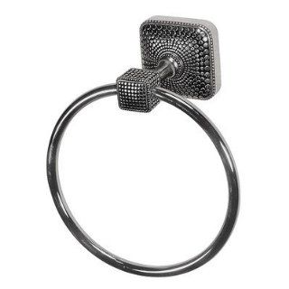Vicenza Designs TR9005 Tiziano Towel Ring Finish Polished Nickel    