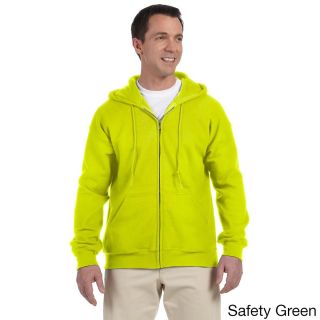 Gildan Gildan Mens Dryblend 50/50 Full zip Hooded Jacket Green Size XXL