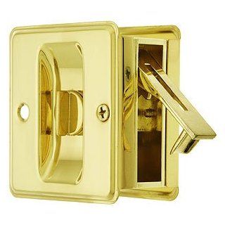 Pocket Door Handle. All In One Pocket Door Privacy Lock Set   Door Hardware  