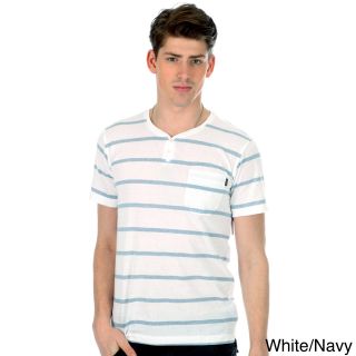 191 Unlimited Mens Striped V neck Tee